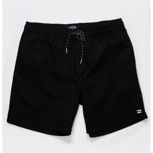 Billabong Men’s Classic Black Swim Shorts, Lightweight, Medium